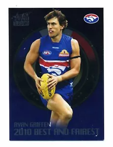 2011 Select Infinity Best & Fairest (BF16) Ryan GRIFFEN W/Bulldogs - Picture 1 of 1