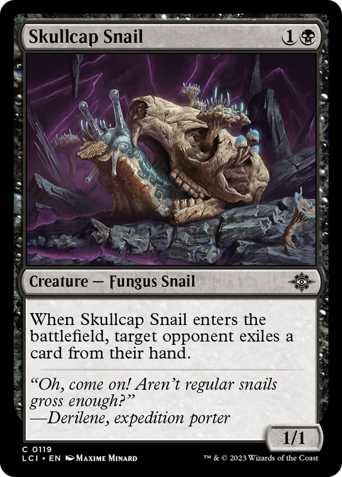 x1 Skullcap Snail LCI MTG 119 COMMON M/NM 1x - Image 1 of 1