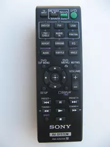 SONY RM-ADU138 TELECOMANDO ORIGINALE AV SYSTEM DAV-TZ140 DAVTZ140 HBD-TZ140 HBDTZ140 - Foto 1 di 1