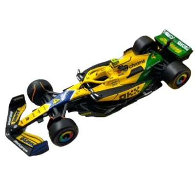 Modellino F1 Bburago Race&Play 1/43 McLaren F1 MCL38 Monaco Gp 2024 L.Norris #4 - Immagine 1 di 4