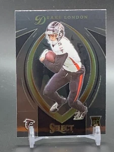 2022 Panini Select novatos certificados #SCR-6 DRAKE LONDON Atlanta Falcons radiocontrol - Imagen 1 de 2