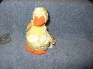 TY Beanie Baby DUCK-e the Duck (Internet Exclusive) (6 inch)   B/N/W/T - Picture 1 of 2