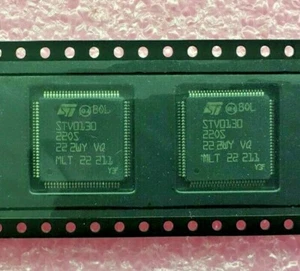(2 PIECE LOT) STV0130BT, STV0130B, 4025127, STM, ANALOG CHIP, LQFP-100, ROHS - Picture 1 of 1