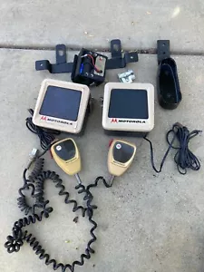 VINTAGE RARE CHP Police Motorola Speakers and extras - Zdjęcie 1 z 7