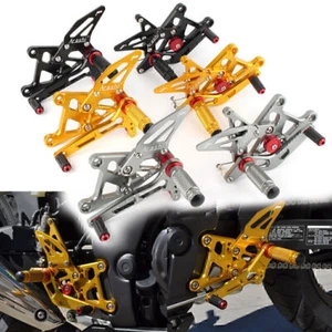 Adjustable Rearset Foot Pegs Footrests for Honda CBR250RR/CBR300R 17-18 3 Colors - Picture 1 of 12