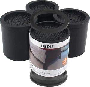 DEDU Bed Risers 4 Inch Heavy Duty, Furniture Risers with Non-Slip Pad Supports u - Picture 1 of 12