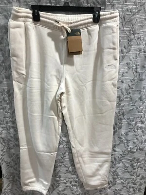 The North Face Women' Size XL White Half Dome Fleece Sweatpants $60 NWT - Image 1 of 4