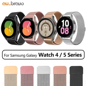For Samsung Galaxy Watch 5 Pro 4 Classic 40/44/42/46mm Milanese Magnetic Band - Picture 1 of 18