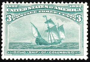 jis36 US SC# 232 3c 1893 **MINT STAMP NH F+ 022 - Picture 1 of 2