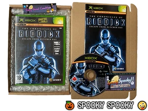 The Chronicles of Riddick Escape from Butcher Bay XBOX - UK PAL VGC CIB - Picture 1 of 9