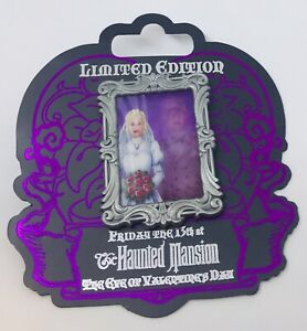 Disney Pin Friday 13th Haunted  Mansion Eve of Valentine’s Day Limited Edition