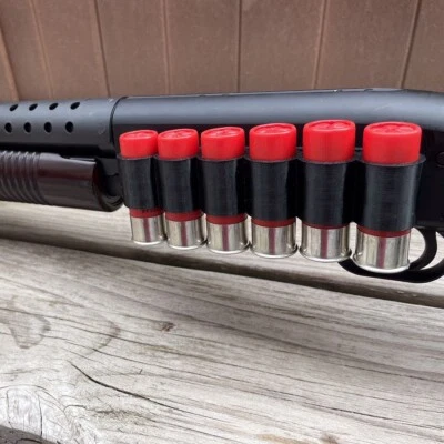 FlexSaddle™ Side Saddle fits SHOCKWAVE Mossberg 88 500 590 12 ga Shell Holder - Image 1 of 4