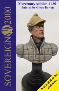 Sovereign 2000 - Soldado Mercenario Circa 1480 BUSTO - S2KB021 - Imagen 1 de 1