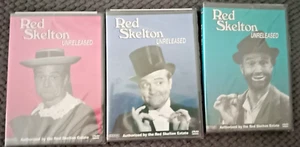 Brand New   Red Skelton Unreleased DVDs Set of 3 - Factory Sealed - Picture 1 of 2