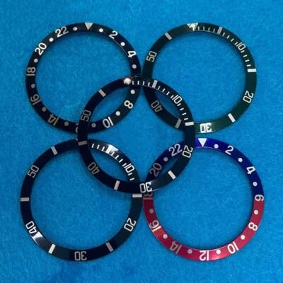 SENZA MARCHIO Orologio Inserto Lunetta Anello Diametro esterno 37,5mm/Diametro interno 30,7mm