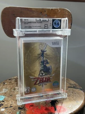 WATA GRADED 9.4 A++ THE LEGEND OF ZELDA SKYWARD SWORD NINTENDO Wii VIDEO GAME - Image 1 of 4