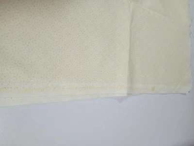 Fabric Riley Blake Designs 13" x 44" Ivory with Yellow Dots NEW - Image 1 of 2