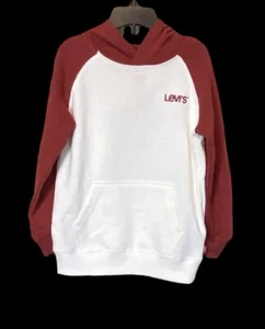 LEVI'S Little Boys Varsity Raglan Hoodie Size 6 NWT $44 - Picture 1 of 6