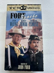 1996 Fort Apache (VHS) TCM Classic) John Wayne/Henry Fonda/ Shirley Temple - Picture 1 of 5