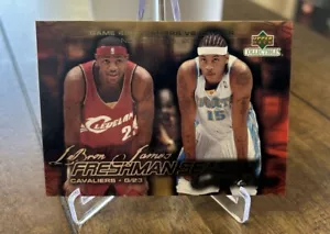 Upper Deck 2003-04 Lebron James Freshman Season Rookie RC #4 W Carmelo Anthony - Foto 1 di 2