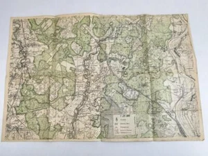 Landkarte, Heereskarte Russland, 2 Karten zusammen geklebt, eine davon Rückseiti - Picture 1 of 9