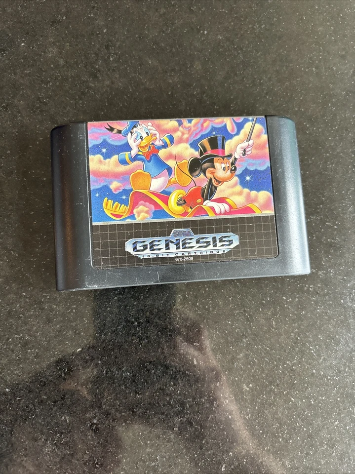 World of Illusion Starring Mickey Mouse & Donald Duck (Sega Genesis, 1992) - Image 1 of 1