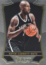 2013-14 Select Brooklyn Nets Basketball Card #75 Kevin Garnett