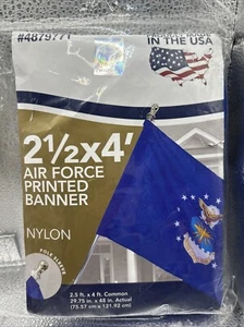 Luftwaffe Flagge Nylon USA Banner Flagge Sterne Mast Sleeve Flag 2,5x4’ - Bild 1 von 2