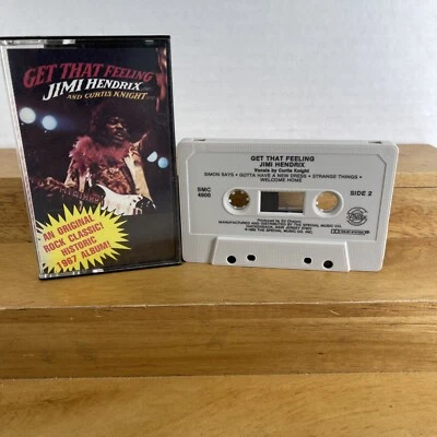 VTG 1986 Get That Feeling Jimi Hendrix Cassette Special Music Company  - Image 1 of 4