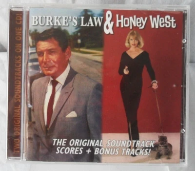Burke's Law & Honey West The Original Soundtrack Scores + Bonus Tracks! CD NEW - Image 1 of 4