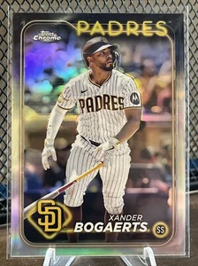 Xander Bogaerts 2024 Topps Chrome Baseball Refractor #32 - Picture 1 of 2