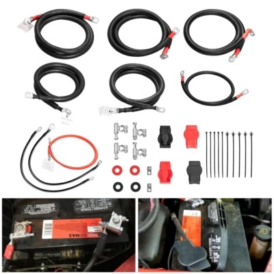 Kit de cables de batería para Ford 7,3 L Powerstroke 1999-2003 Ford Superduty F250/F350 Foto 1 de 4