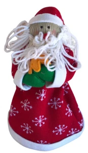Topper albero di Babbo Natale decorazione statuetta 10-12 pollici - Foto 1 di 7