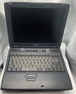 Vintage Toshiba pS225u-m91j0 Laptop Windows 98 RARE!! pS225um91j0 PS225u-M91J08 - Picture 1 of 7