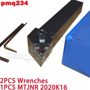 Soporte de herramientas de torneado de torno 1P MTJNR2020K16 20x125 mm barra de índice externa para TNMG16 - Imagen 1 de 2