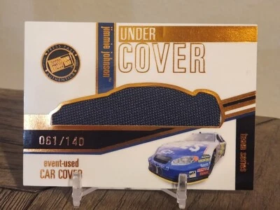 2006 Press Pass Under Cover Race-Used Car Driver Series Jimmie Johnson /140 - Image 1 of 2