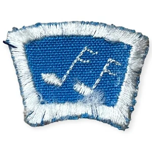 BSA Vintage Pfadfinder Amerikas Pfadfinder Musik Rocker Segment Camp Aufnäher - Bild 1 von 2