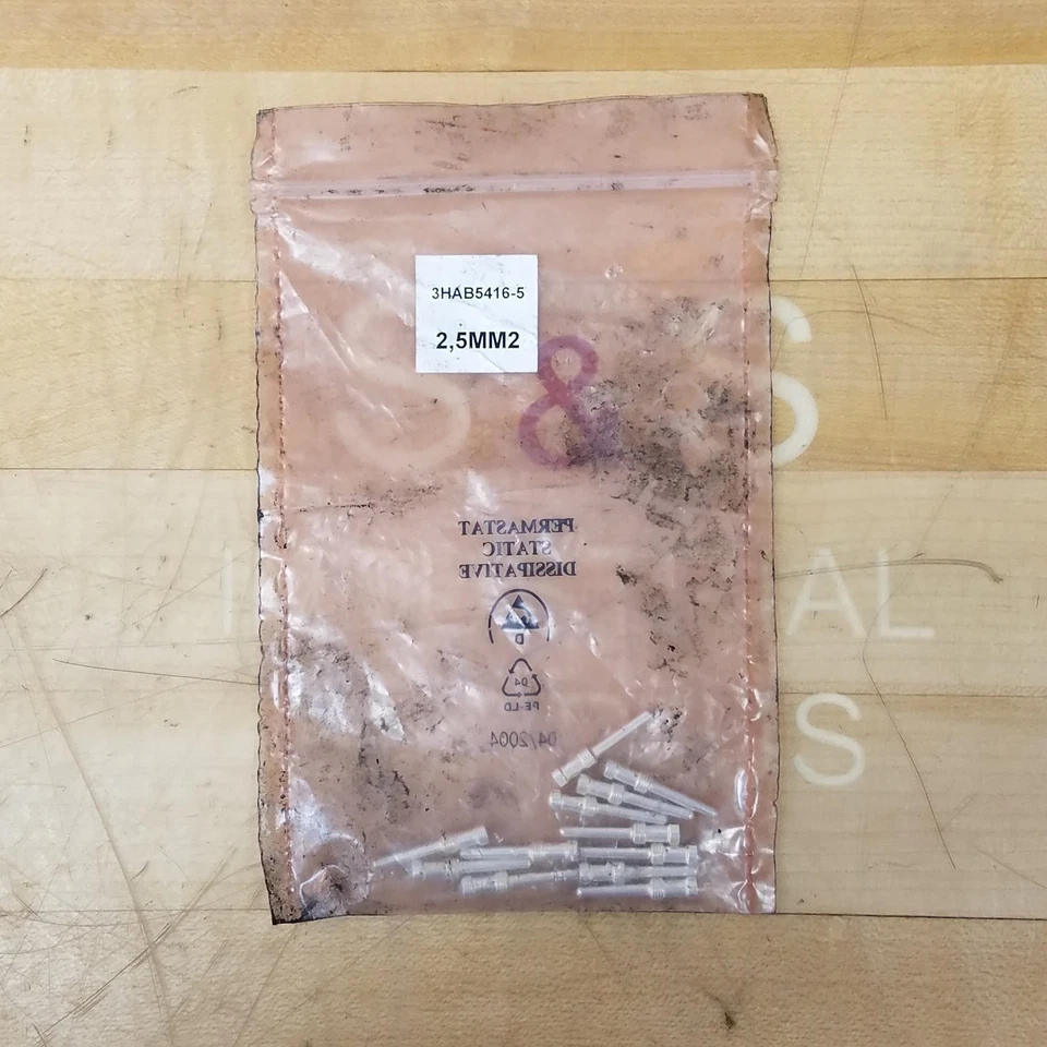 ABB 3HAB5416-5 Crimp Contact Male, 2,5MM2 - NEW - Image 1 of 4