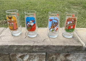 Juego De 4 Vasos De Colección Navidad PEPSI 1982 Cuento - Imagen 1 de 21