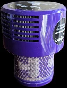 Genuine Dyson V10 Hepa Filter 969082-01 Hypoallergenic Washed Sanitised Clean - Picture 1 of 1