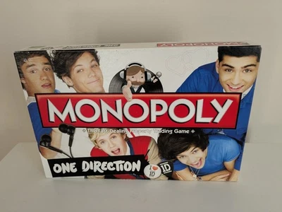 ONE DIRECTION Monopoly Board Game -2013 - 100% Complete - Unused - Sealed Money - Image 1 of 4