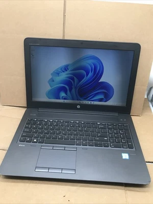 HP Laptop ZBook 15 G3 Core i7-6820HQ 2.70GHz 32GB RAM 512GB SSD NV Quadro M2000M - Image 1 of 4