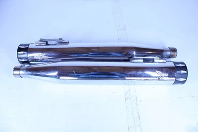 Harley-Davidson Ultra Limited Touring 2014 cromo escape radiocontrol silenciador antideslizante de 4" Foto 1 de 4