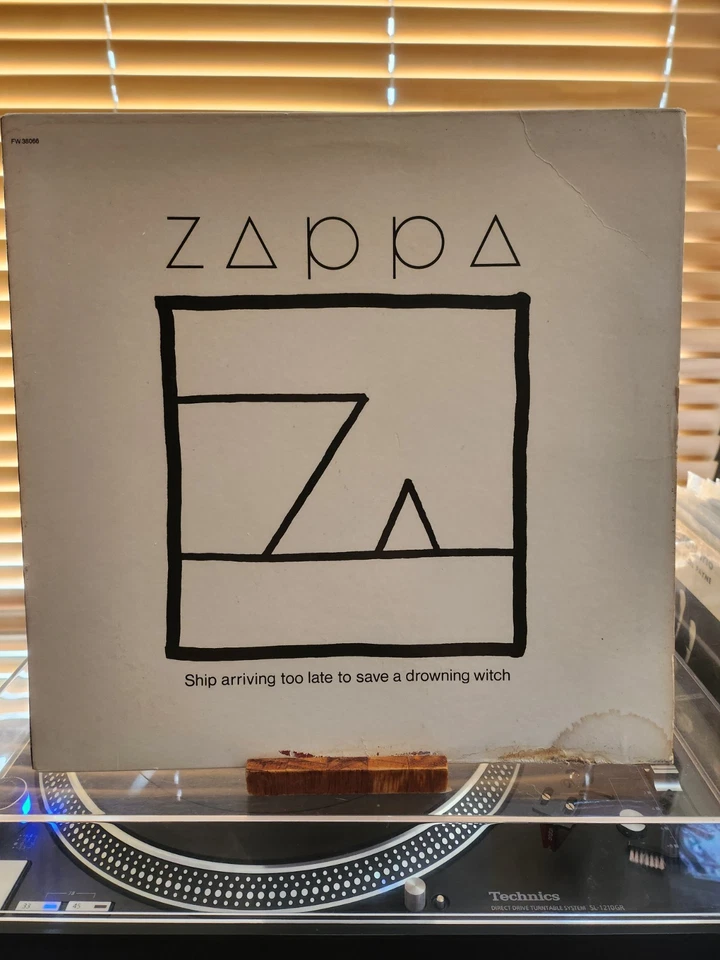 Frank Zappa, Ship Arriving To Late To Save A Drowning Witch, 82 1st Barkg Pumkin Foto 1 de 4