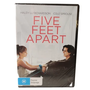 Five Feet Apart DVD Drama Cystic Fibrosis CF Romance Family Region 4 Brand New - Picture 1 of 12