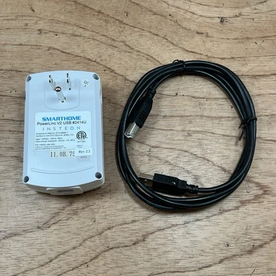 INSTEON SMARTHOME POWERLINC V2 USB #2414U W/CABLE NEW - Image 1 of 3