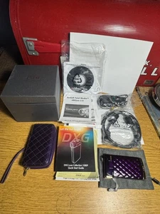 DXG Luxe Collection 1080P  DXG - 5C8V HD Camcorder Purple Rhinestones VIDEO L@@K - Picture 1 of 18