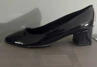 Bandolino Womens Patent Leather Classic Pump Heel Shoes Black Size 5.5 M US - Imagem 1 de 4
