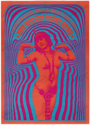 Arte póster retro Miller Blues Band Matrix Fillmore 1967 Foto 1 de 4