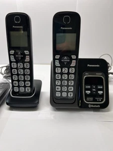 Panasonic KX-TGD560 Link2Cell Bluetooth Cordless 2 Handset Preowned - Zdjęcie 1 z 13
